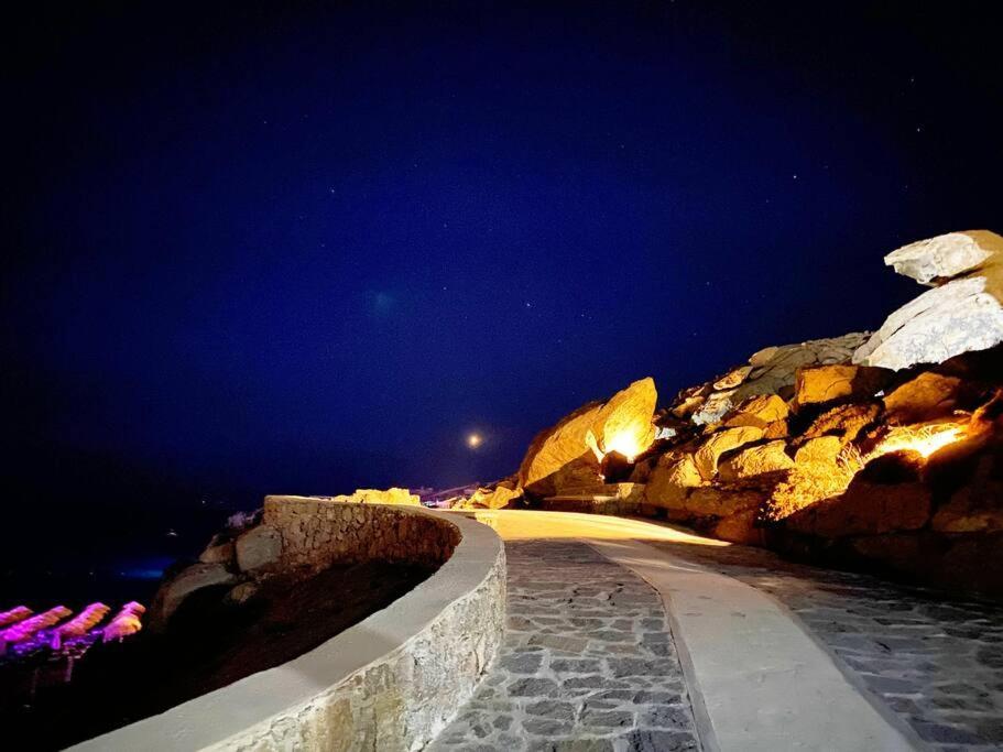 1Path Wave Mykonos Super Paradise Beach House Mykonos Town المظهر الخارجي الصورة